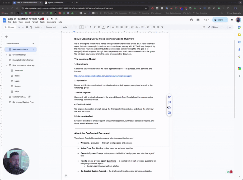 Walkthrough des ElevenLabs-Voice-Agent-Backends